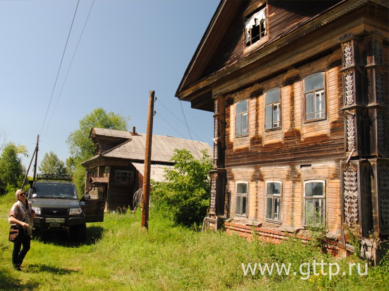 Дом Корякина в деревне Савино Городецкого района, фото Юлии Сухониной