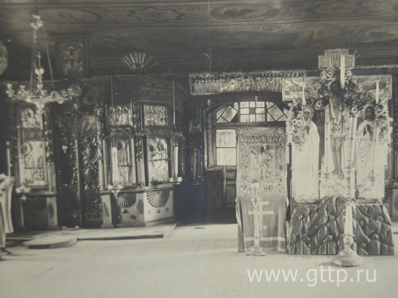 Фотография из дела о закрытии храма в Чуди, хранящегося в Центральном архиве Нижегородской области