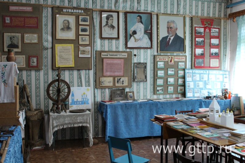 Школьный музей в селе Панине Сосновского района Нижегородской области, фото Галины Филимоновой
