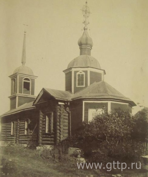 Трехсвятительская церковь в Кирманах, фото из музея архитектуры им.Щусева
