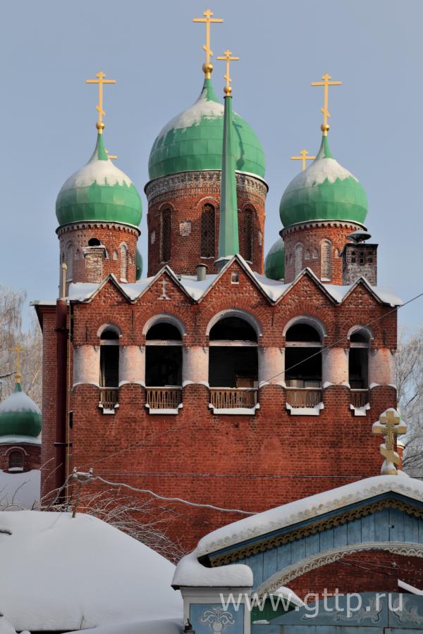 Успенская (Сергиевская) церковь в Нижнем Новгороде, фото Алексея Слёзкина. 