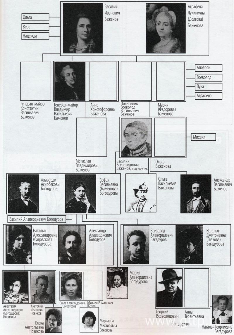 Скан из книги Е.И.Илизаровой «О тайнах портретов В.И.Баженова, его семье и потомках», 2006 год.