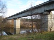 Железнодорожный мост через реку Тёшу, фото Владимира Бакунина