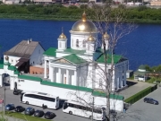 Вид на Благовещенский монастырь с набережной Федоровского, фото Галины Филимоновой
