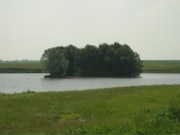 Озеро с островом в Вадском районе, фото Владимира Бакунина