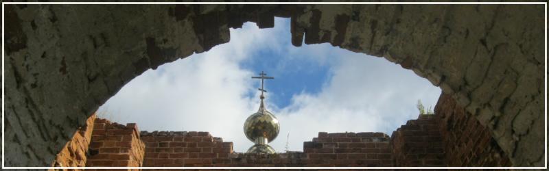 Церковь Происхождения честных древ Креста Господня в Толмачёве, фото Галины Филимоновой