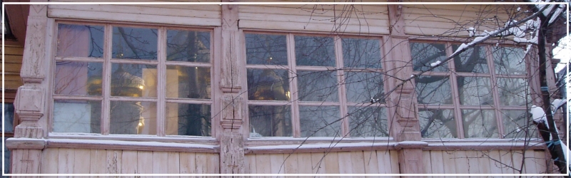 Веренда особняка А.Рогозильникова на улице Сергиевской в Нижнем Новгороде, фото Галины Филимоновой